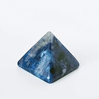 Vista 22 de Crystal Pyramid of Natural Rose Quartz Chakra Healing Stone, 1.5 inch