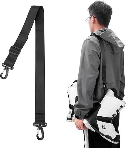 Miniatura 8 de AzReference Correa de transporte para botas de esquí y snowboard, correa de hombro para mujeres y hombres, accesorios de snowboard y esquí