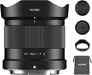 VILTROX 56mm F1.7 f/1.7 AF Lens for Nikon Z Mount, Large Aperture APS-C Auto Focus Prime Lens Compatible with Nikon Z-Moun... Price In India