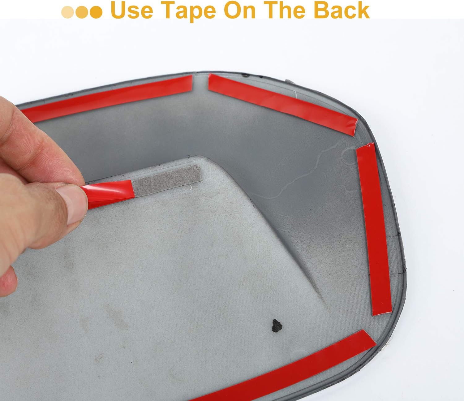 JeCar Carbon Fiber Hood Scoop Vent Cover Trim for 2010-2023 Toyota 4Runner TRD Pro TRD Off-Road