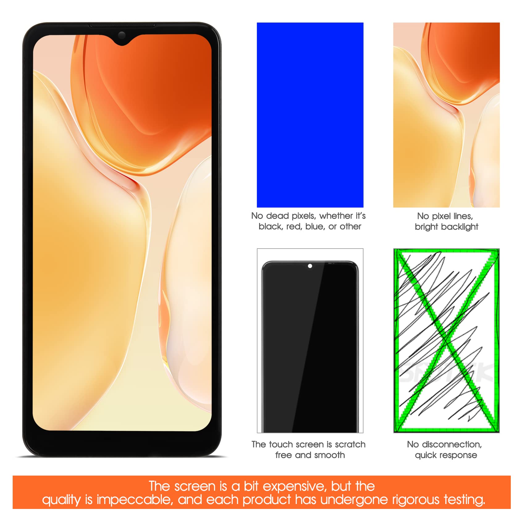 Écran LCD Complet + Verre Tactile Pour Motorola Moto G Pure XT2163 - Modèle #A49 - Neuf