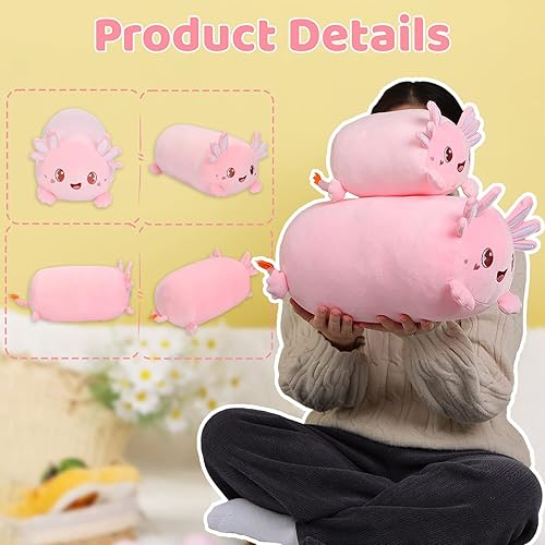 Miniatura 7 de AIXINI Linda almohada de peluche Shiba Inu de vaca de 8 pulgadas, animal de peluche de vaca Akita, suave Kawaii Shiba Inu con disfraz de vaca,