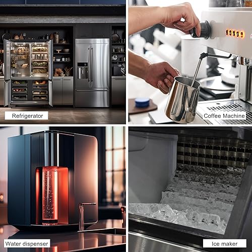 Miniatura 6 de Sistema de bomba dispensadora de botellas de agua, tubo doble para cocina, bomba de agua eléctrica de 110 V para refrigerador de alto caudal, bomba