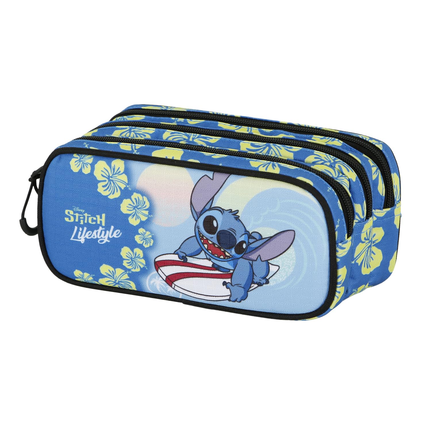 Lilo y Stitch Lifestyle-Estuche Portatodo Trick Fan 2.2, Azul, 23 x 11 cm