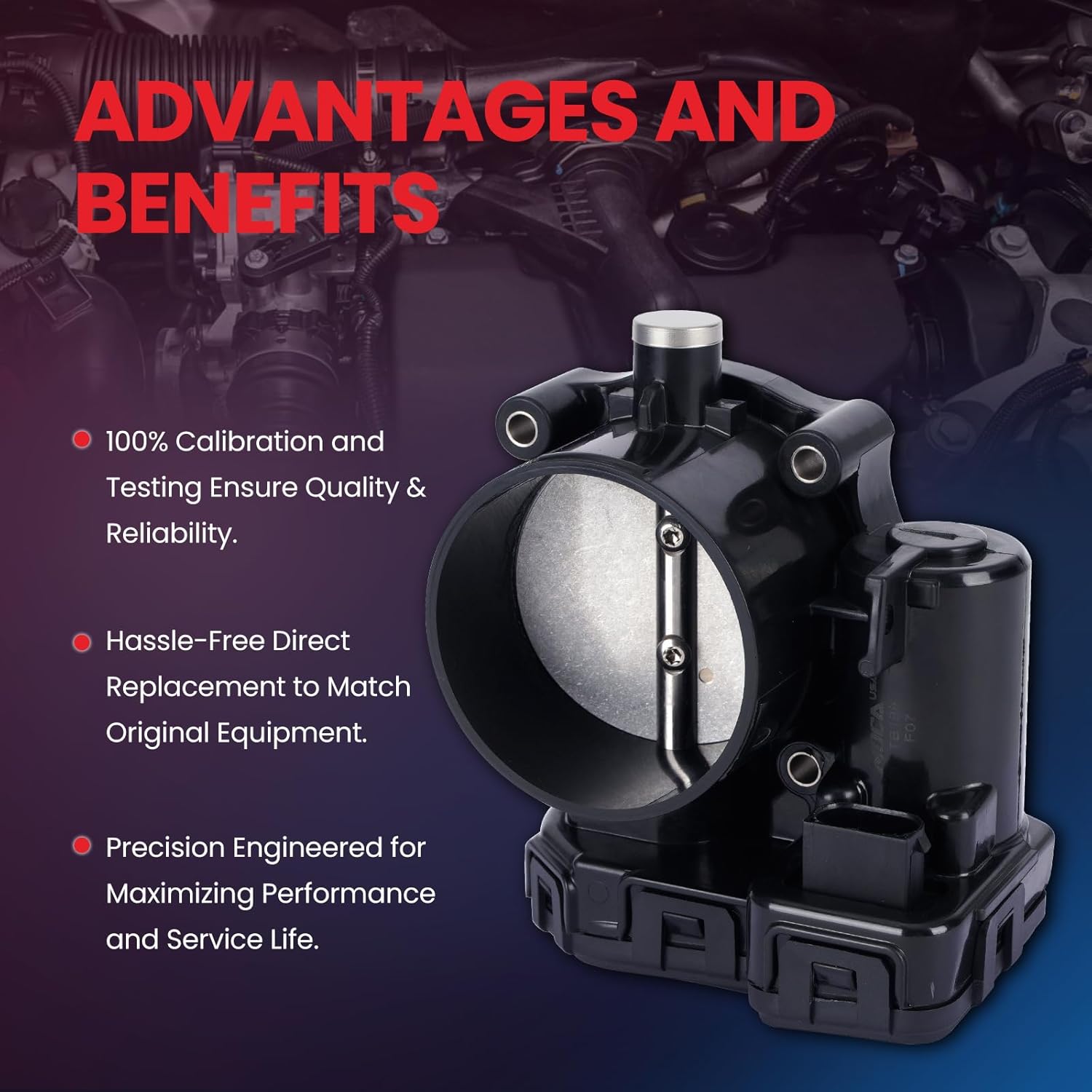 MOCA S20188 Throttle Body Fit for Dodge 2008-2010 Dakota Ram 1500 Pickup 4.7L, for Jeep 2008-2009 Commander 4.7L, for Mitsubishi 2008-2009 Raider 3.7L, for Ram 2011-2013 1500 4.7L