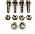 Region Offroad Front Shock Bolts Compatible with Jeep Wrangler TJ Cherokee XJ Comanche MJ Grand Cherokee ZJ WJ