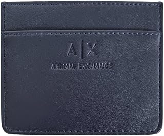 Emporio Armani - Tarjetero para hombre, 5 espacios, 948560CC79100035, color azul, turquesa