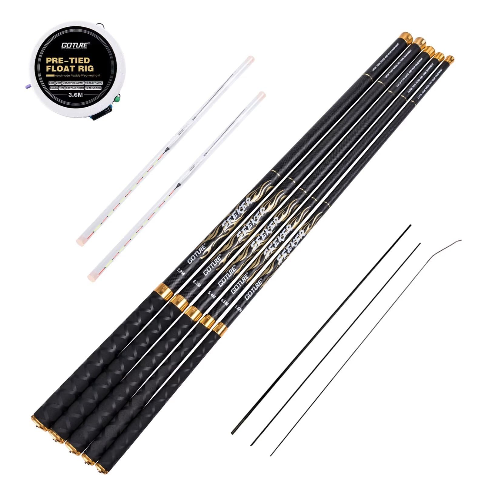 Amazon.com : Goture Tenkara Fishing Rod Kit, Telescopic