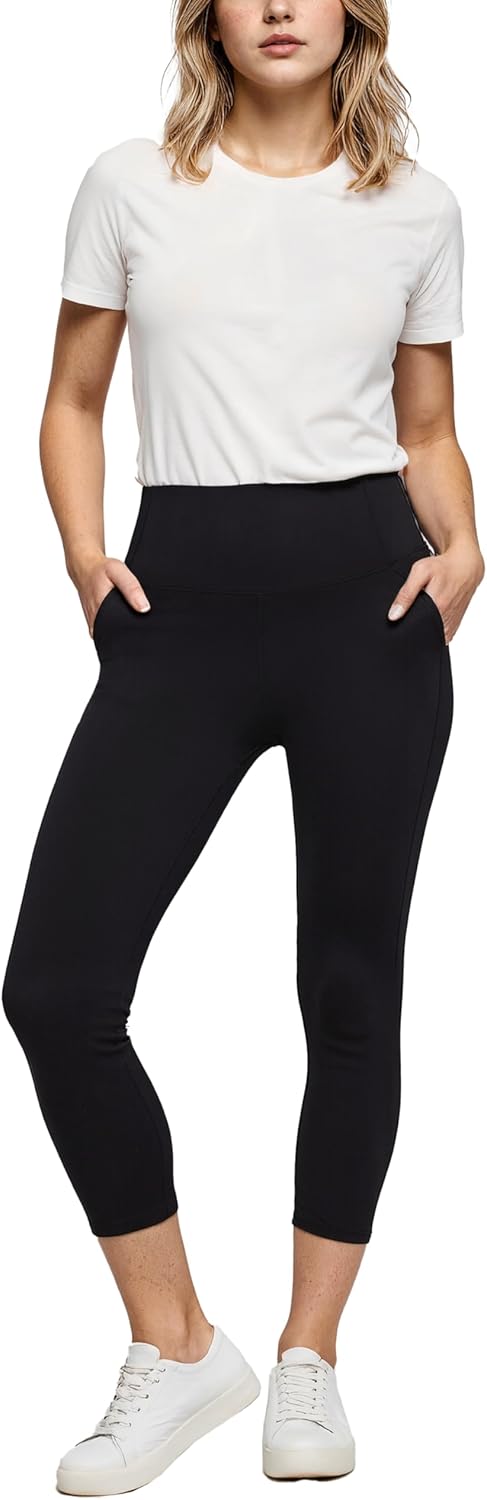 Balance Collection Women's 22" Jenny Pocket Panel Capri - Image 4
