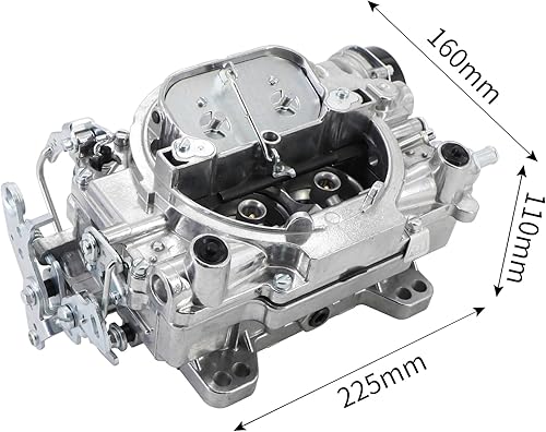 Miniatura 5 de Dokili Carburador 1406 para 600 CFM, 4 barriles AFB, orificio cuadrado, compatible con G.MC Silverado Corvette Mustang Pickup Truck Choke eléctrico
