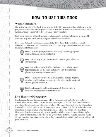 180 DaysTM: Geography for Sixth Grade: Practice, Assess, Diagnose