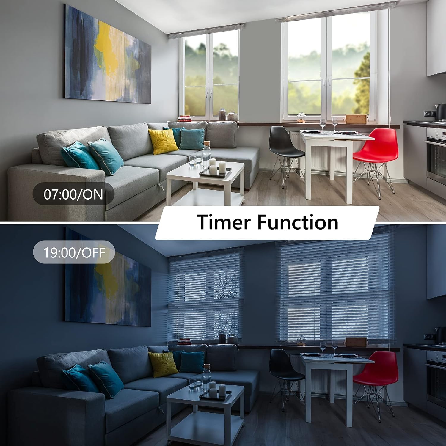 Interruttore Tapparelle WiFi, Maxcio Smart Switch per Tapparelle Elettriche, Compatibile con Alexa e Google Home, APP Controllo, interruttore WiFi per Persiane Avvolgibili e Tende