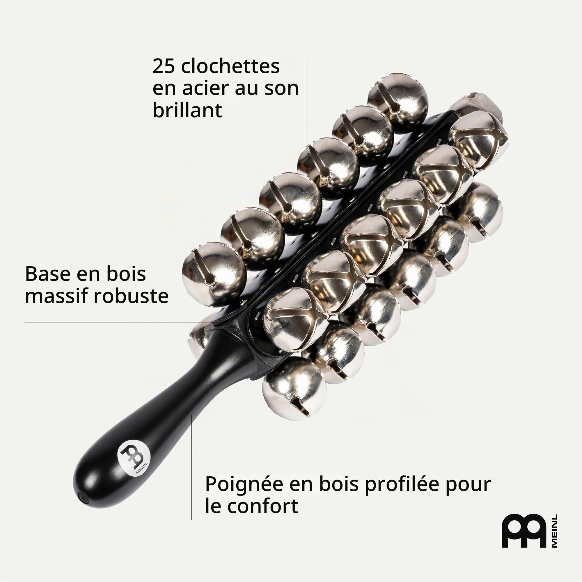 Meinl Sleigh Bells SLB25 - Sonnerie de cloche