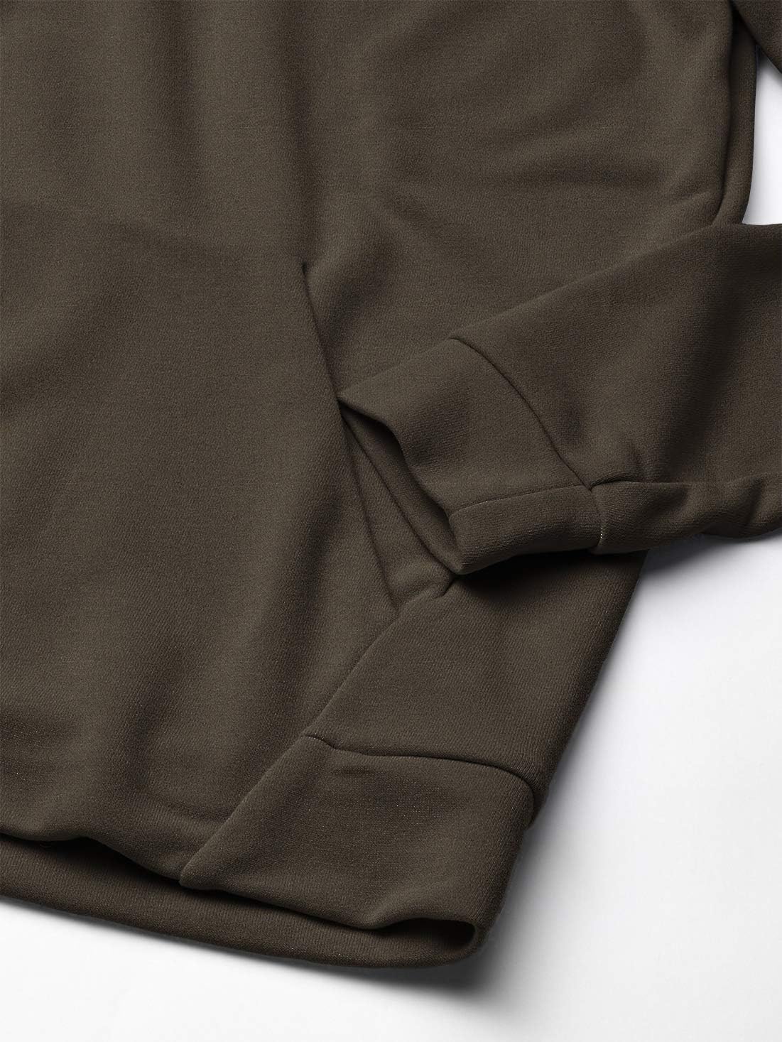 Nike mens Men's Nike Hoodie Pull-over Swoosh X-Large Cargo Khaki/White