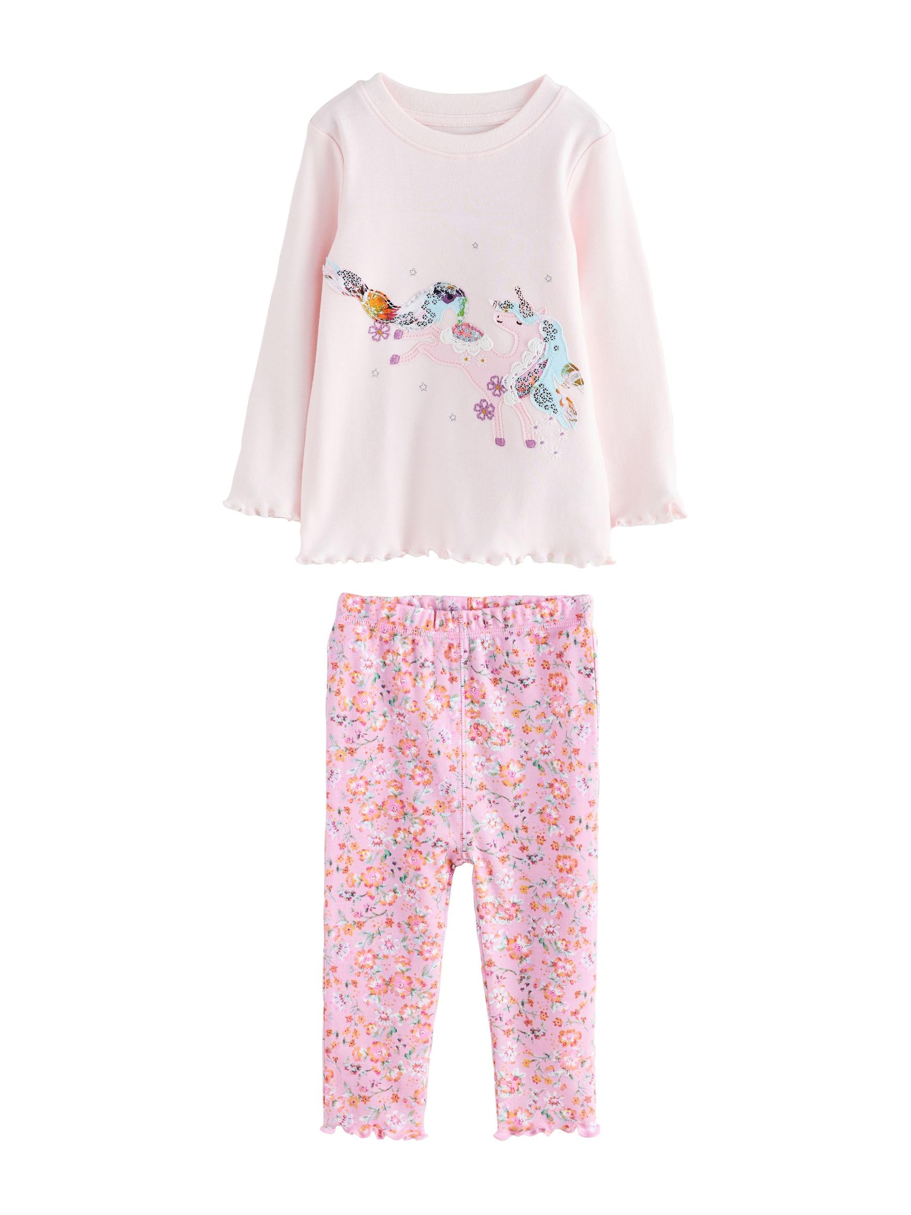 NEXT Mädchen 3er-Pack Kuschel-Pyjamas