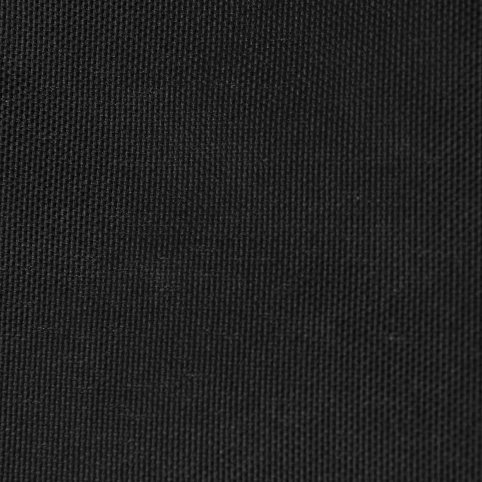 ZEYUAN Parasole a Vela in Tela Oxford Quadrata 3x3 m Nero,Vela Parasole,Vele Parasole da Giardino,Tenda a Vela Parasole,Respirante,Impermeable,Anti UV(SPU:135742)