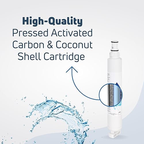 Miniatura 4 de Paquete de 2 filtros de agua de repuesto para refrigerador Whirlpool GR2SHWXPS00 - Compatible con cartucho de filtro de agua para refrigerador