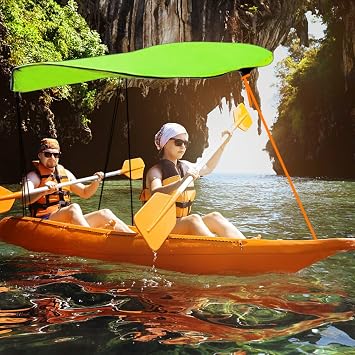 KUUQA Kayak Boat Canoe Sun Shade Canopy for Single Person