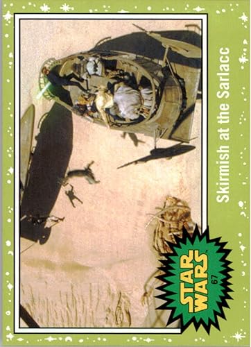 2015 Star Wars Viaje a la Fuerza despierta Jabba Slime Green # 67 Escaramuza en el Sarlacc