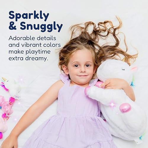 Miniatura 10 de Snugababies - Animales de peluche de dinosaurio para niñas de 3 4 5 6 7 8 años dinosaurio de mamá con 3 dinosaurios de bebé en su barriga almohadas