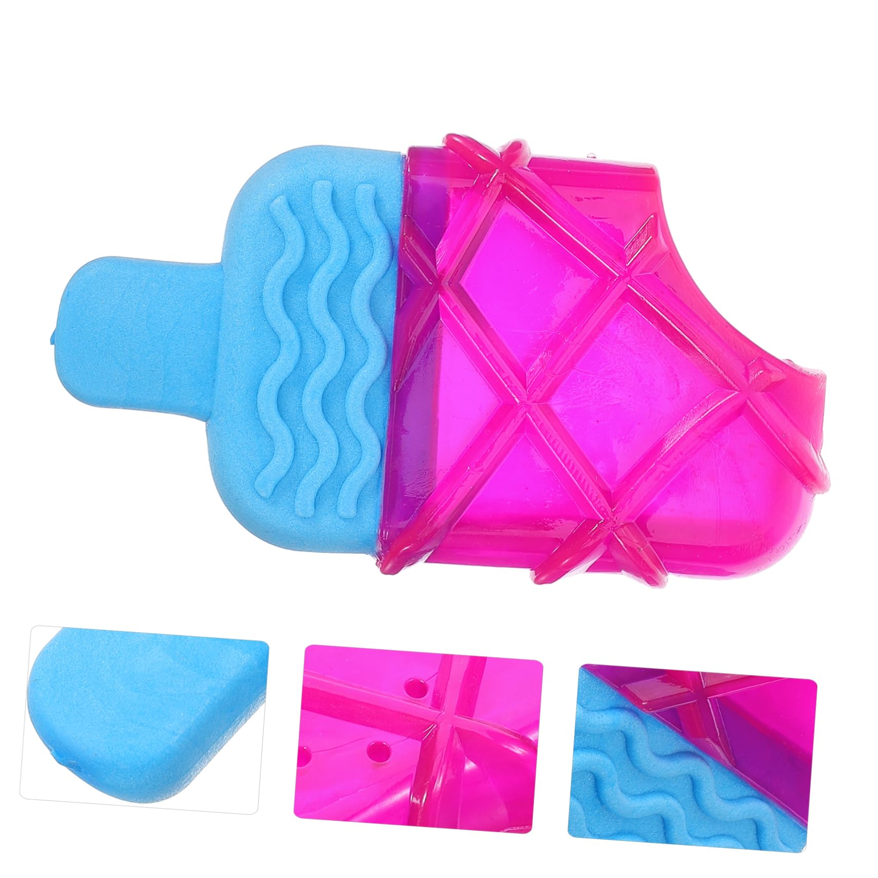 HANABASS 5pièces Jouet à Mâcher pour Chiots Forme De Glace Jouet Rafraîchissant pour à Congeler pour Soulager Gencives Et Nettoyer Dents des Chiens