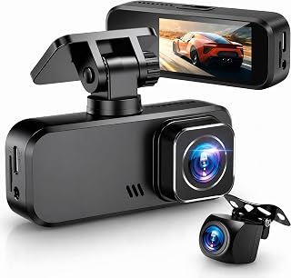 WeiGuoDianZi ドライブレコーダー 4K 超 前後カメラ 170度広角 六層ガラスレンズ F2.0 大口径 WDR 超級夜視 夜間撮影 2インチ IPS スクリーン 24時間 駐車監視 Gセンサー 衝撃検知 自動保存 ループ録画 360度回転 簡単取付 ドラレコ 車載カメラ カーアクセサリー（不含microSDカード）
