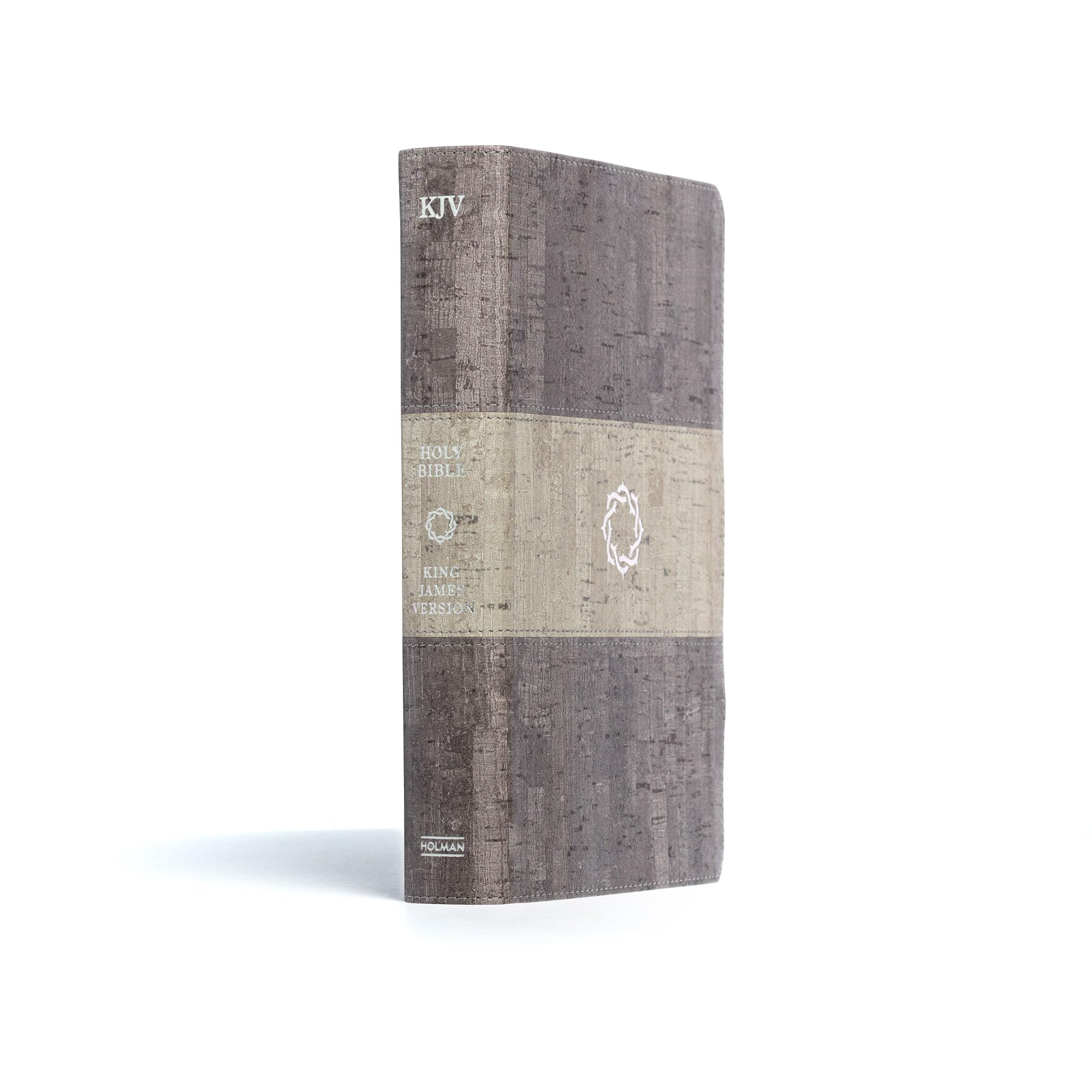 KJV Essential Teen Study Bible, Weathered Grey Leathertouch: King James Vesion, Weathered Grey, Leathertouch, Words of Christ in Red, Ribbon Marker, Full-Color Maps