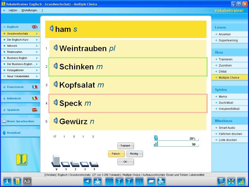 Langenscheidt Vokabeltrainer Spanisch 6.0