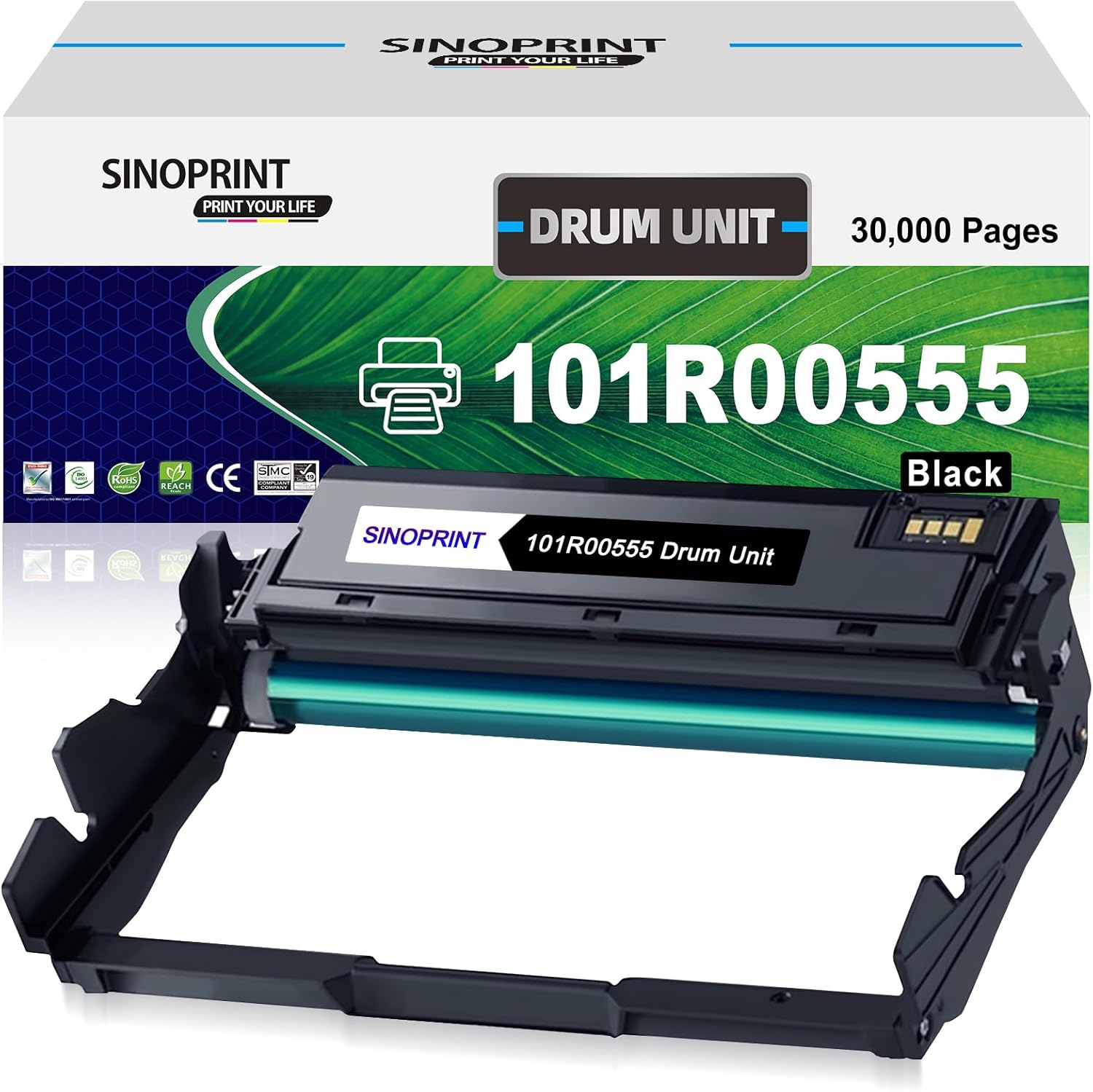 SINOPRINT Compatible 101R00555 Drum Unit Replacement for