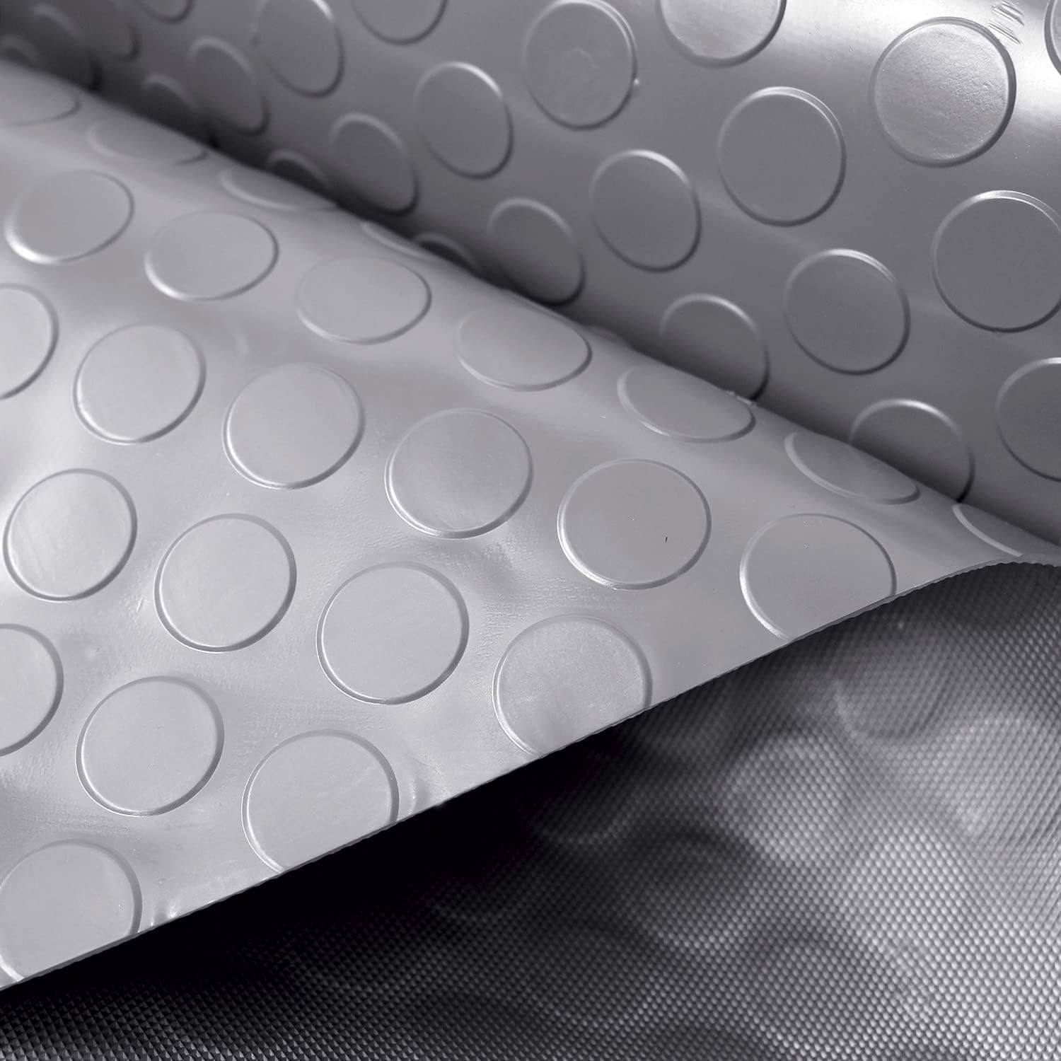 PAVIMENTO PVC BULLONATO COPRIPAVIMENTO DA 1 A 25MT GRIGIO-ROTOLO (BOLLO_GRIGIO 1x21)