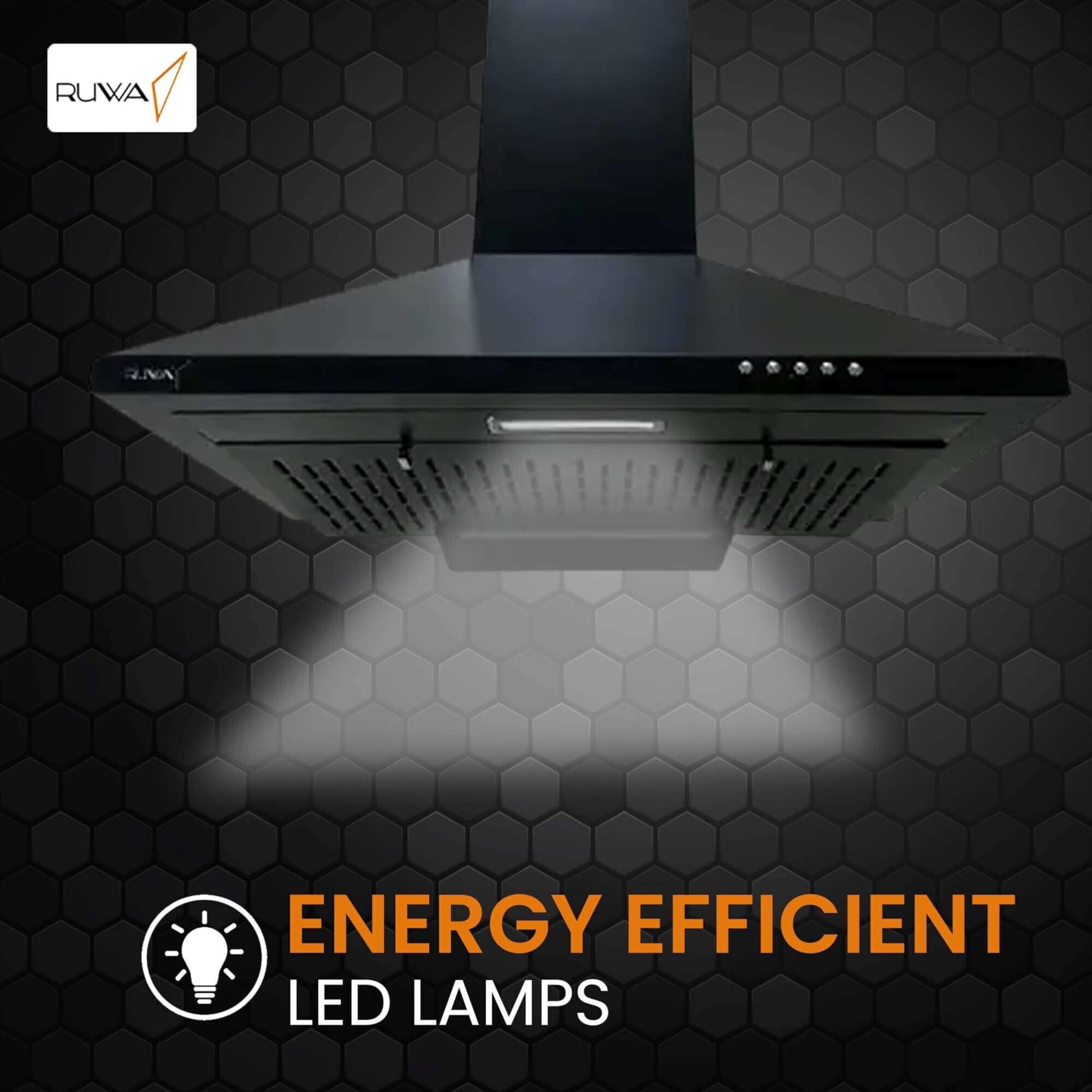 RUWA Garnet Kitchen Chimney - Filterless, 1000 CMH -4 RUWA Garnet Kitchen Chimney - Filterless, 1000 CMH -4