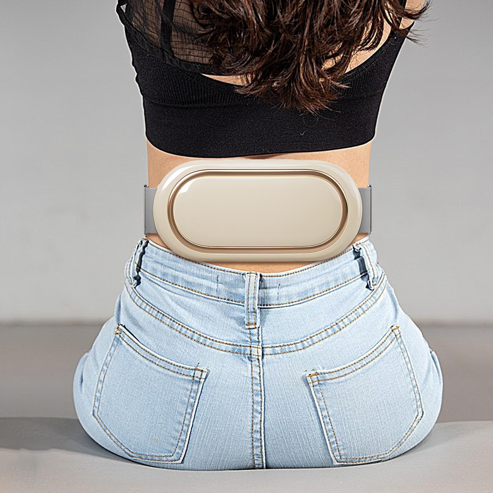 Ceinture Reductrice Ventre Plat,Équipement de Fitness Électrique pour Abdominaux | Ceinture Massante Amincissante Sans Fil Portable pour Développement Musculaire Brûlage de Graisse et Sculpture