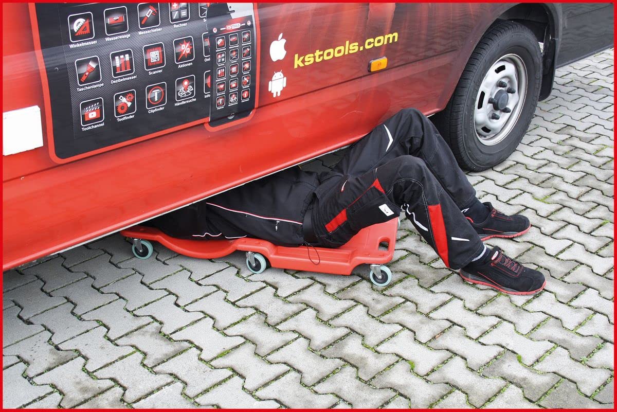KS Tools 500.8090 - Camilla de taller (tamaño: 1030 x 480 x 115 mm)