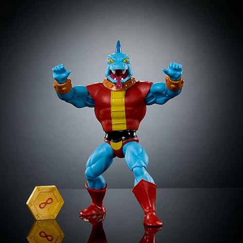 Miniatura 2 de Masters of the Universe Origins - Figura de acción de dibujos animados, Fang Man, 5.5 pulgadas Motu TV de los años 80 Fanged Villain, diseño