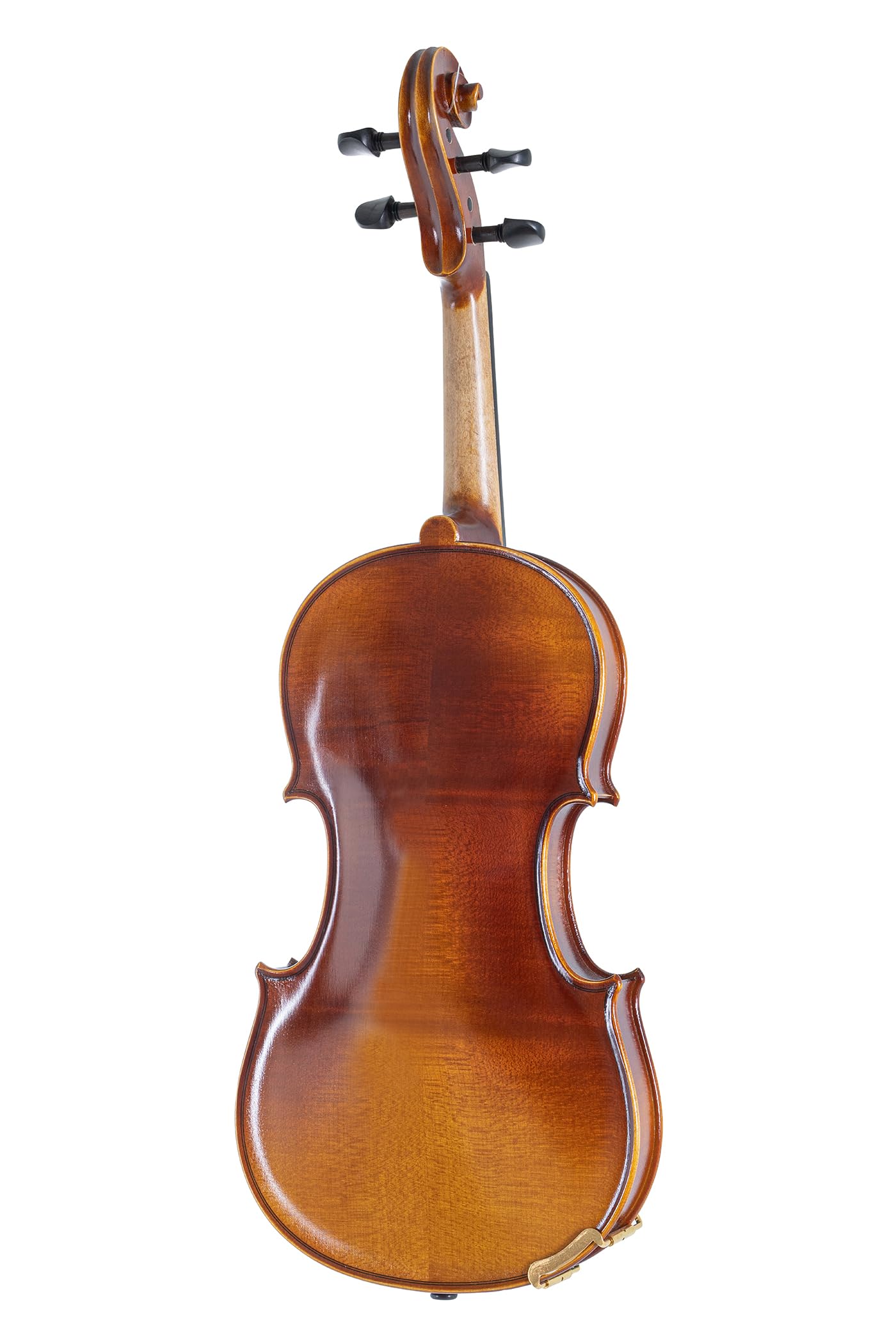 GEWA Set Violino Allegro VL 1 – 4/4 pronto per suonare, acero massello europeo e abete europeo, verniciato a mano, arco in carbonio, corde Larsen Aurora, custodia per violino