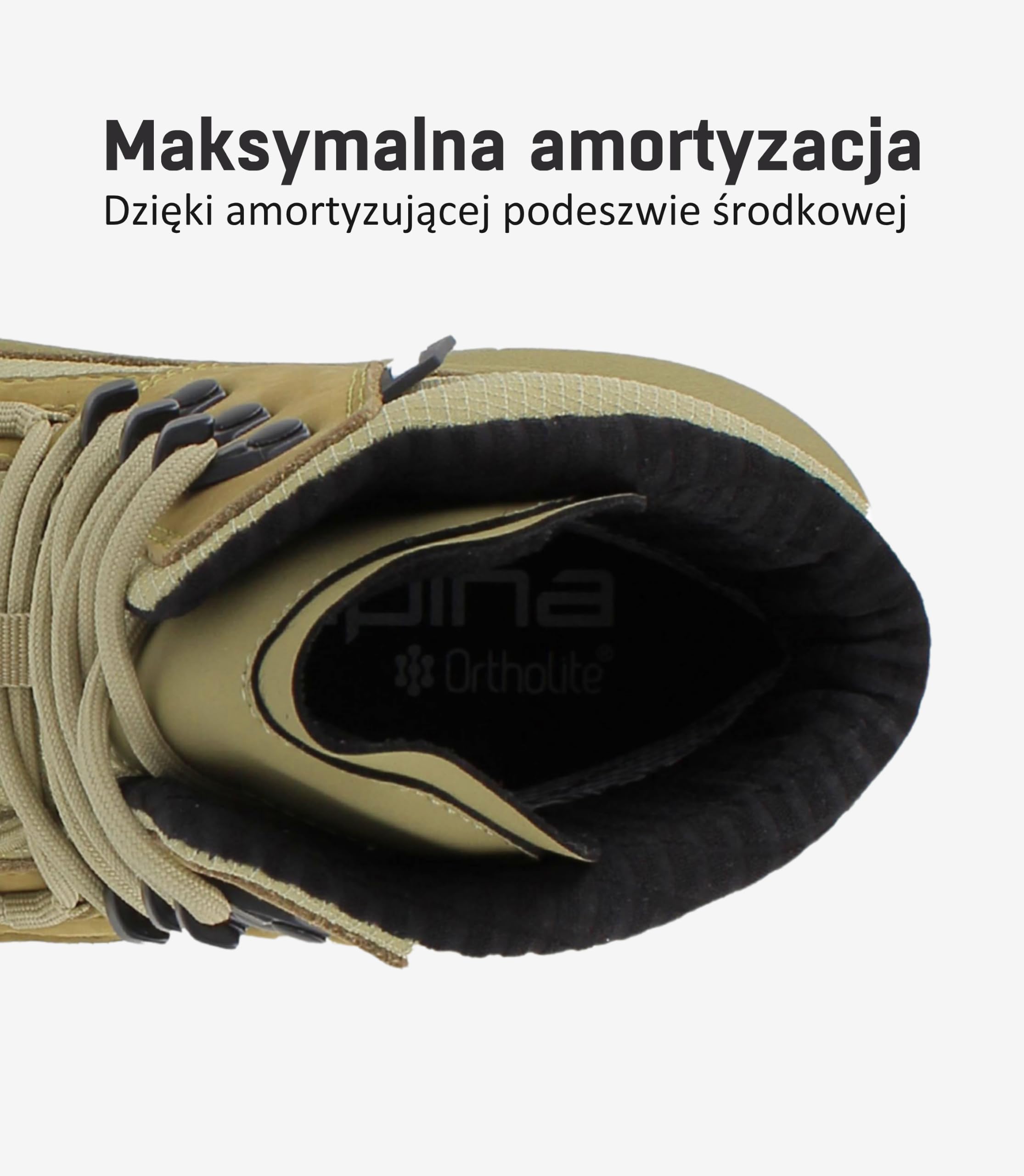 Alpina LYNX Buty Trekkingowe Męskie i Damskie | Wodoodporne Buty, Membraną Sympatex, Podeszwą Storm, Skóra & Ripstop, Do Polowania, Trekkingu i Trudnego Terenu