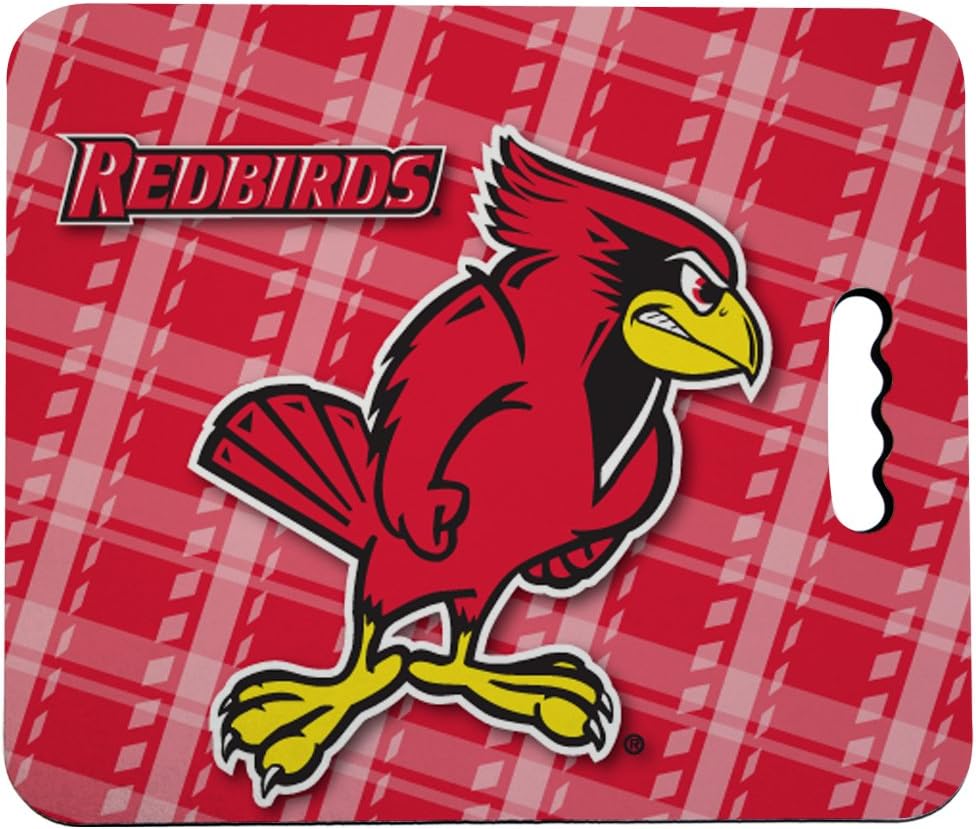 VictoryStore Outdoor Seat Cushions - Illinois State University Stadium Seat Cushion - Plaid Design
