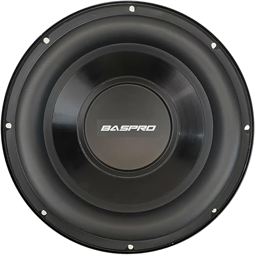Baspro Sw-1001 10 Inch 160W Rms Subwoofer With 1250W Peak Power - Multicolor