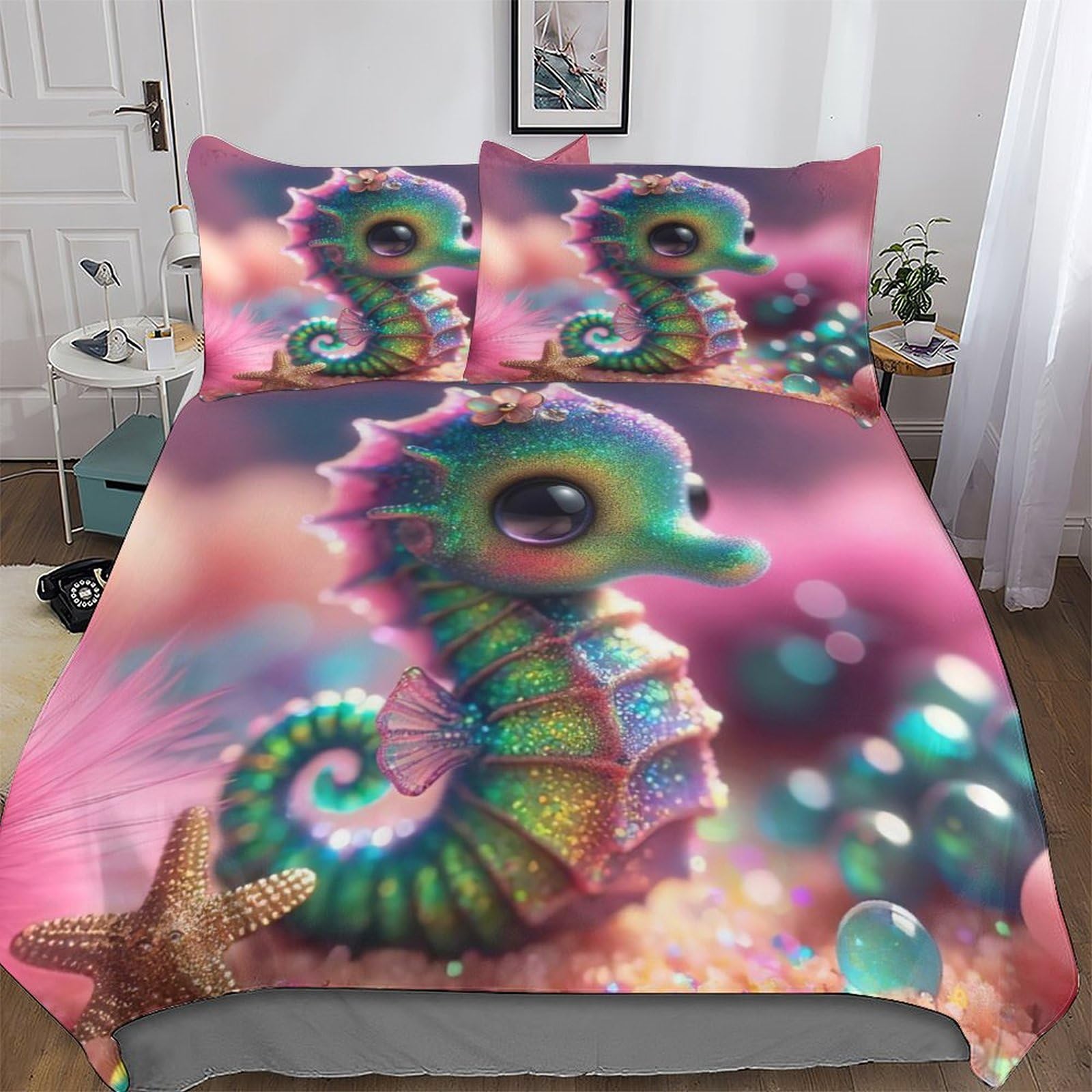 Parure de lit SeaCheval pour lit king size créez un cocon de douceur dans votre chambre