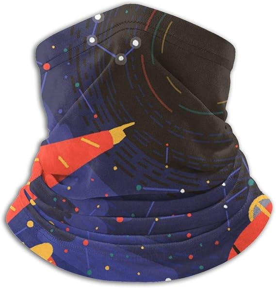 Amazon Co Jp スヌード かわいい 少女 イラスト ネックウォーマー マフラー メンズ レディース バンダナ フェイスマスク ヘアバンド マジックスカーフ ファッション