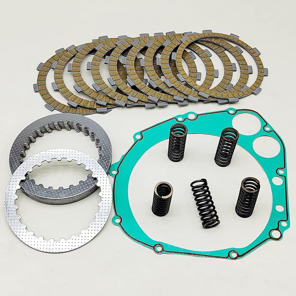Clutch Kit Friction Plates & Heavy Duty Springs Gasket for Suzuki GSXR 600 GSXR600 GSX-R 600 2001-2005 GSXR 600Z 2001-2003