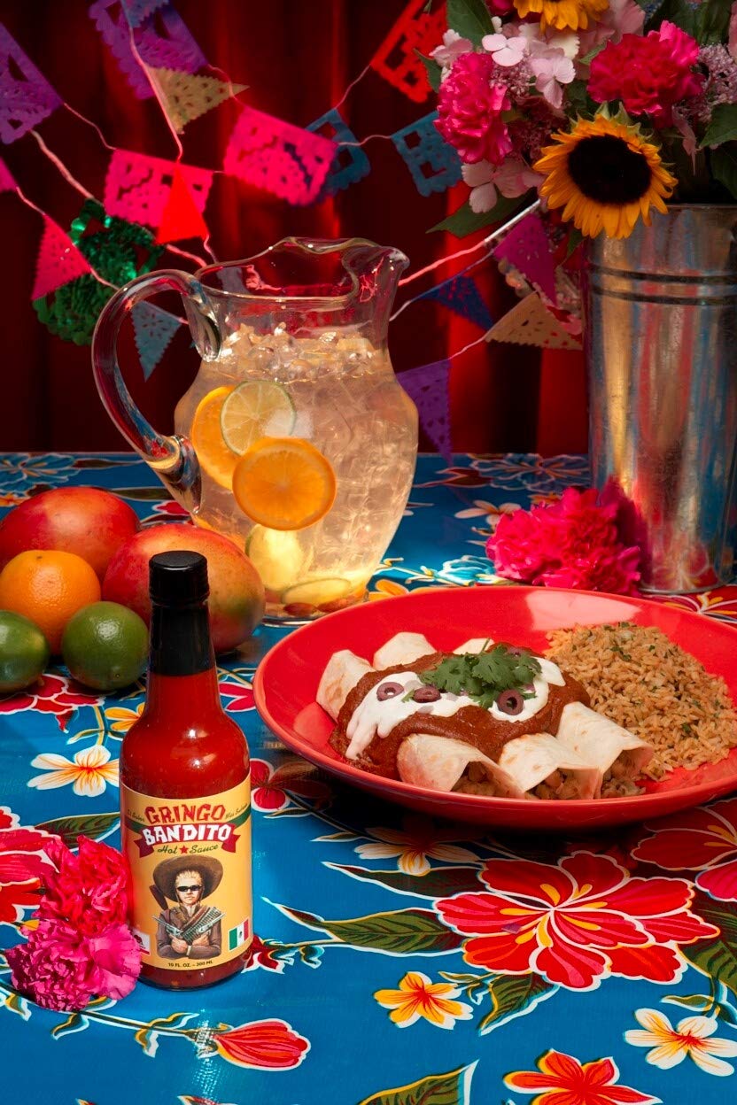 Gringo Bandito Hot Sauce, Red, 10 Ounce (Pack of 4)