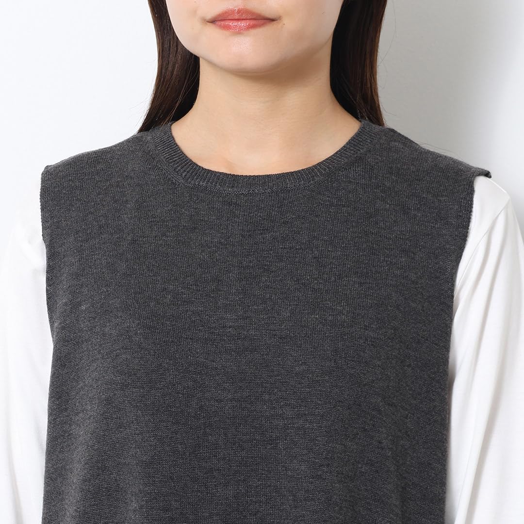 [ケユカ] KEYUCA ロングニットベスト