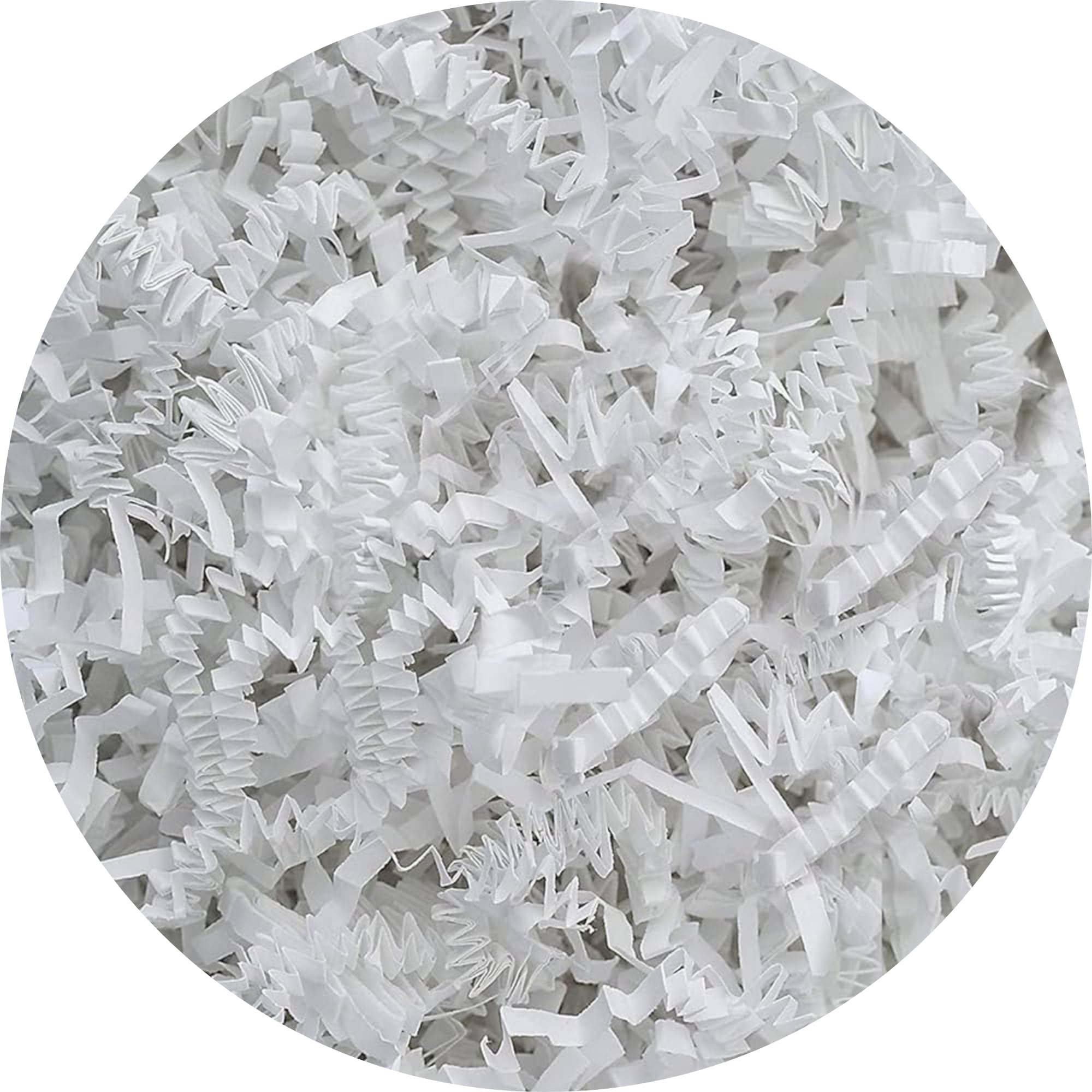 Papier Kraft Déchiqueté Naturel ShredCo - Remplissage Cadeau Zigzag 3-4mm | Pour Boîtes Et Paniers | 1kg