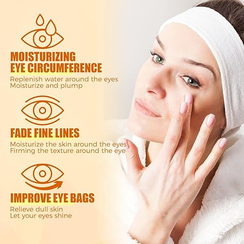 Miniatura 5 de HMDABD Bells Parálisis Eye Patch Peptide Eye Care Reduce Bolsas Ojos Ojos Círculos Oscuros Hidrata Ilumina Reparaciones Y Tensa La Piel Alrededor De