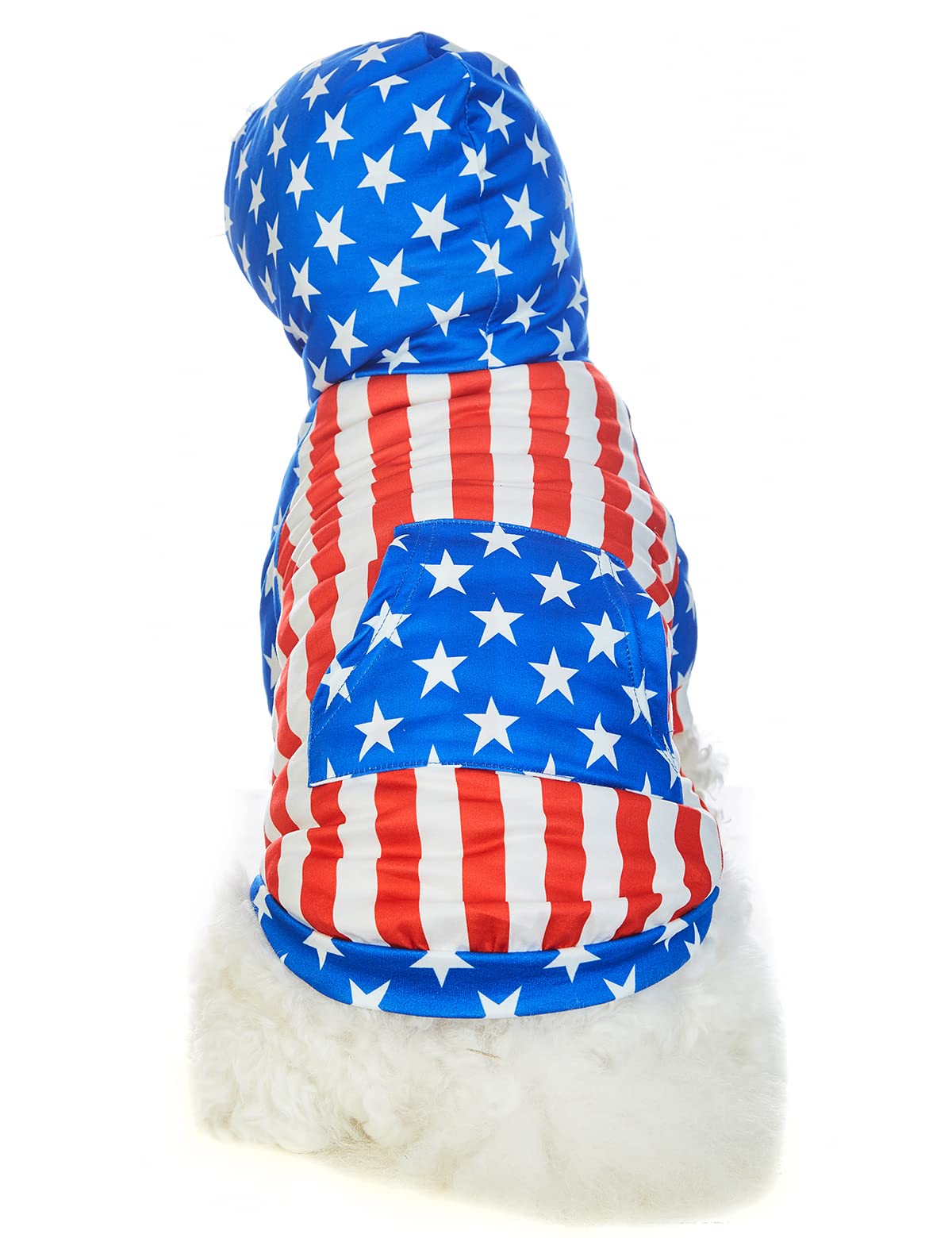 Amerikanische Flagge Hundekleidung Für Kleine Hunde – Lustiges 4. Juli Outfit In XXL, Für Jungen & Mädchen