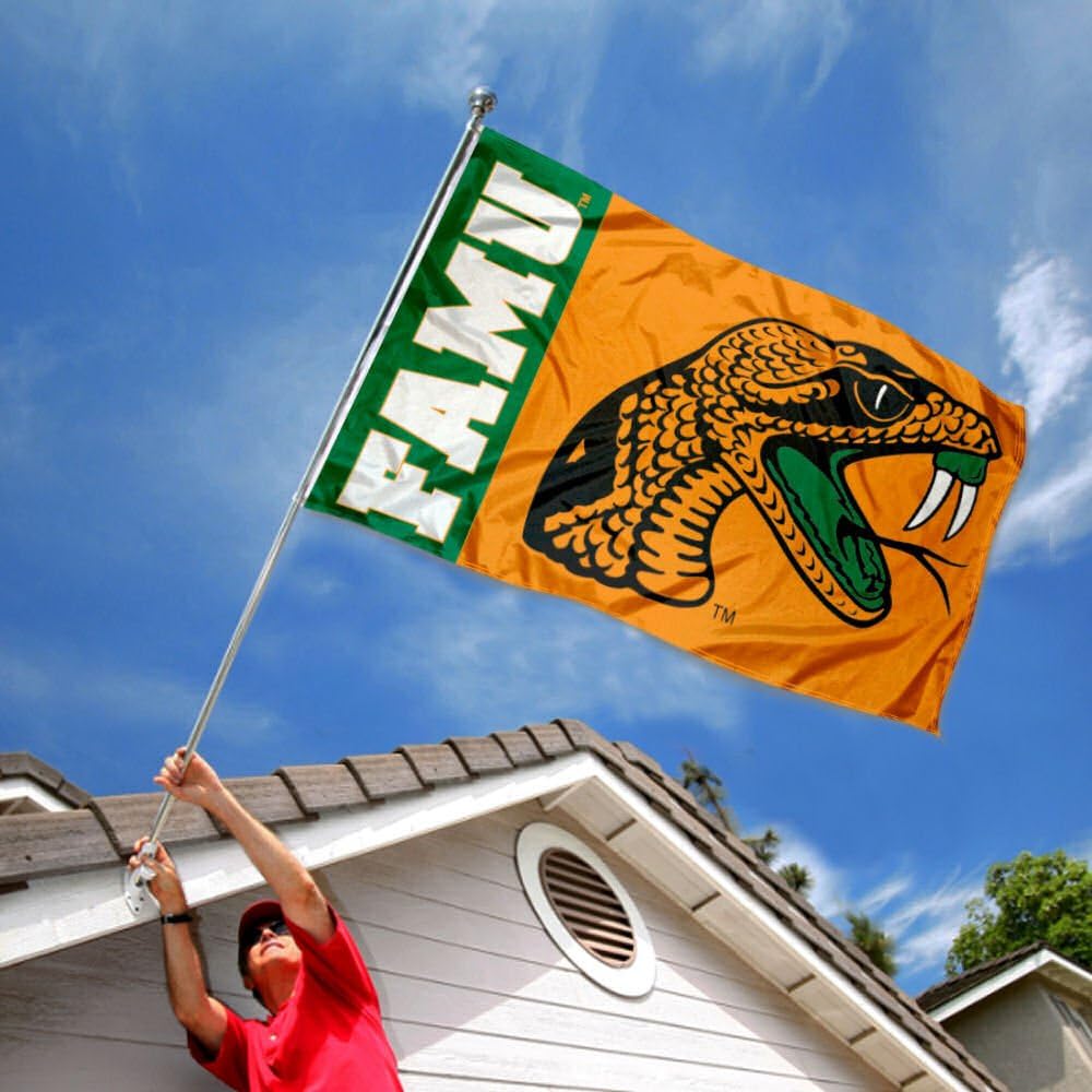 Florida A&M Rattlers FAMU University Large College Flag - Image 2