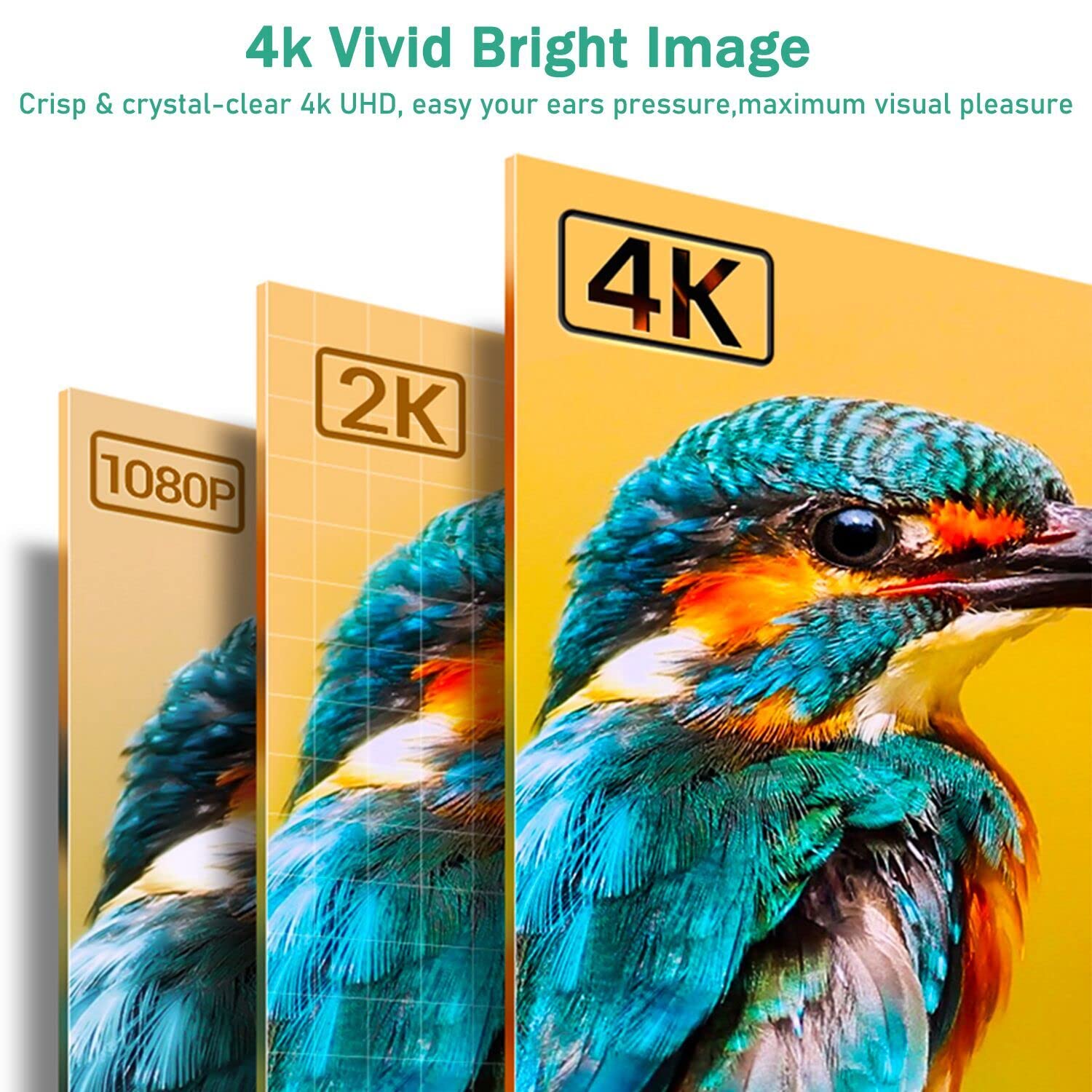 Cavo adattatore da DisplayPort a HDMI 4K 6FT, cavo ad alta velocità Ankky (1440P 60Hz, 1080P 120Hz) unidirezionale DP a HDMI compatibile con Dell, HP, Insignia, Samsung e altre marche