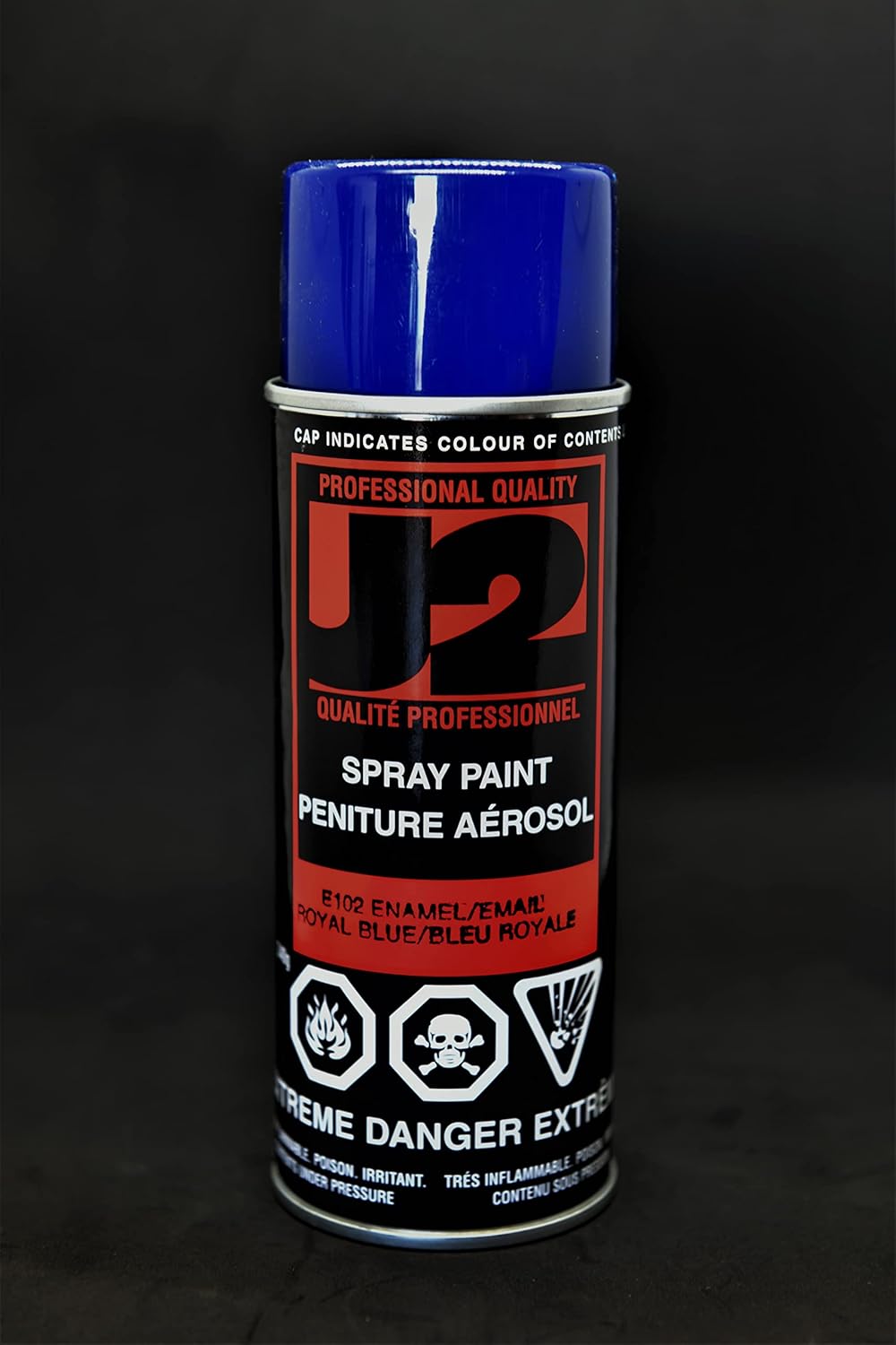 Royal Blue Aerosol 12oz, 340g Alkyd Enamel Spray Paint, Spray Paint