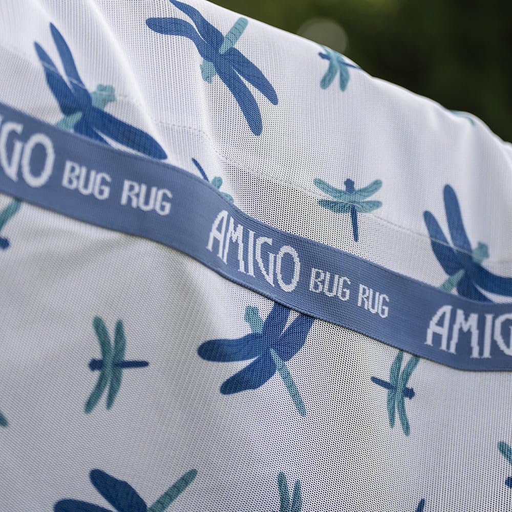 Horseware Ireland Dragonfly Amigo Bug Rug Plus with Removable Neck Cover Dragonfly 84